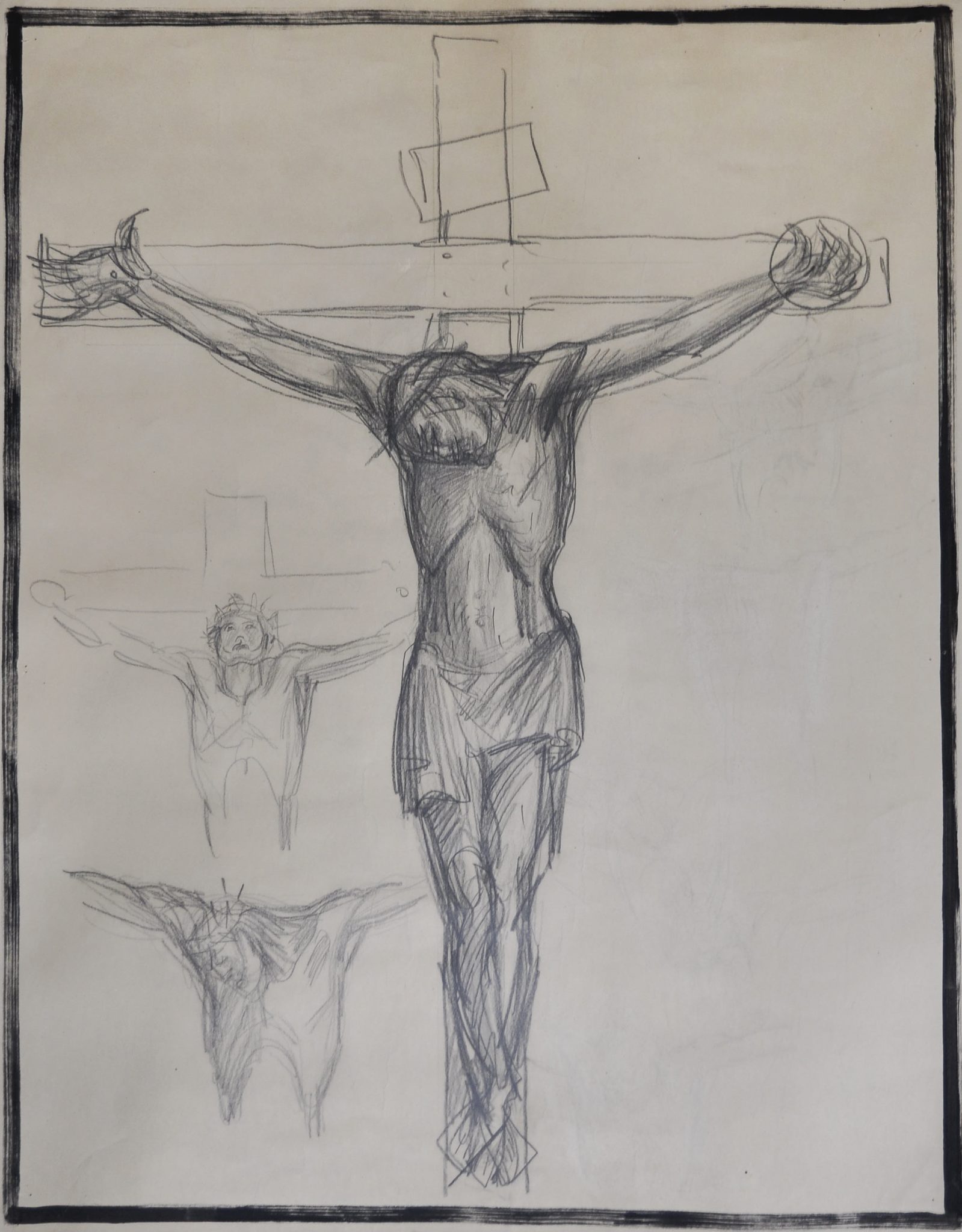 Rudolf Wewerka, Kruzifix, um 1950